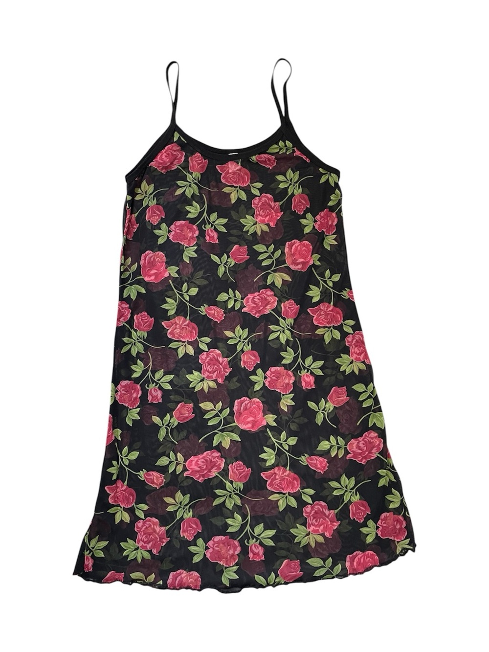 Mesh Floral Vintage Dress